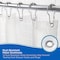 Kenney Mfg Medium Weight PEVA Shower Curtain Liner, 2-Pack, 70in W x 72in H, Clear KN61462 - alternate 6